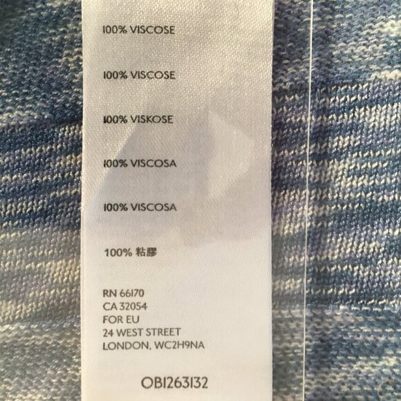 Free People Gold Coast Knit Maxi Skirt in Bottle Blue, size Medium - Picture 13 of 13